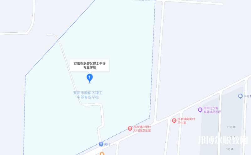 安陽(yáng)市殷都區(qū)理工中等專業(yè)學(xué)校地址，乘車路線
