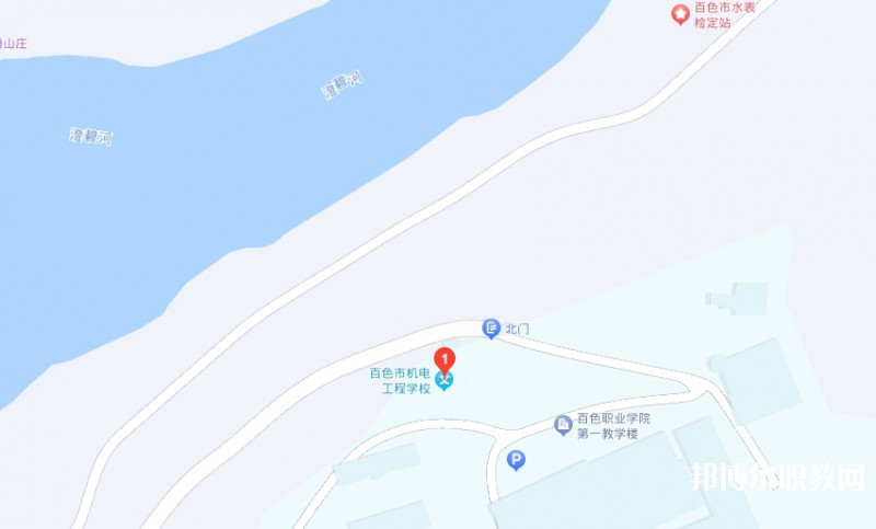 百色市機電工程學校地址，乘車路線