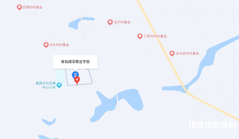 青島綠澤美術(shù)職業(yè)學校地址，乘車路線