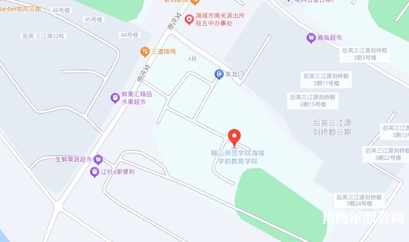 鞍山市廣播電視學(xué)校地址，乘車路線