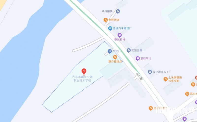 丹東市曙光中等職業(yè)技術(shù)學(xué)校地址，乘車路線