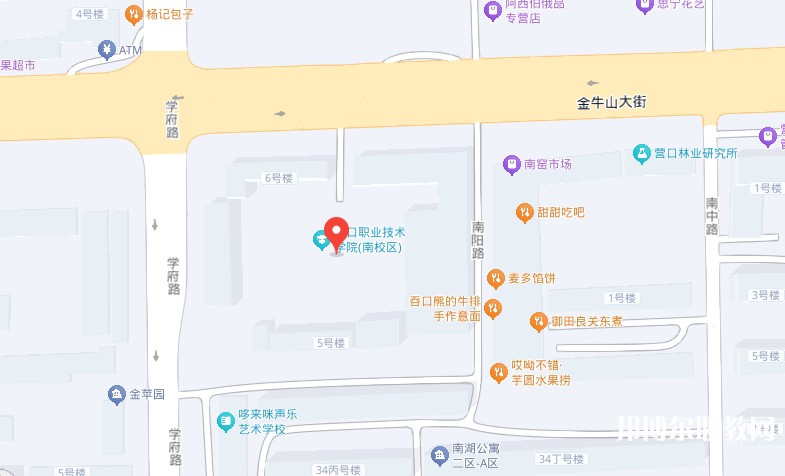營(yíng)口市信息技術(shù)學(xué)校地址，乘車路線